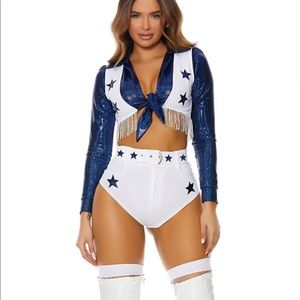 Dallas cowboys cheerleader costume